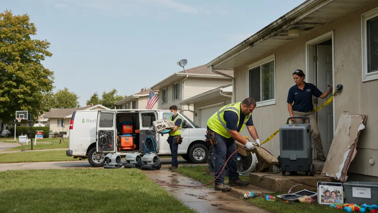 Water Damage Restoration in Wyoming, PA near me